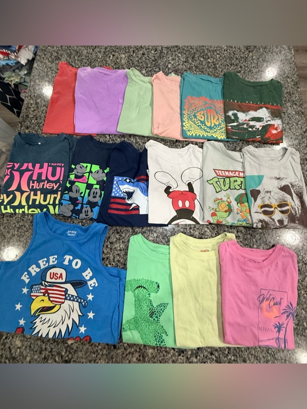 Bundle of Boys Shirts - 8